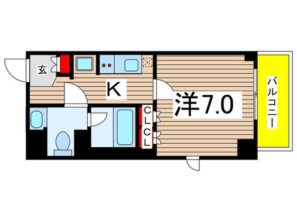 LiveCasa両国Ⅱの物件間取画像